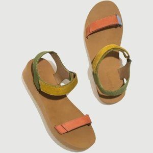 Madewell Maggie Sandal - Colorblock